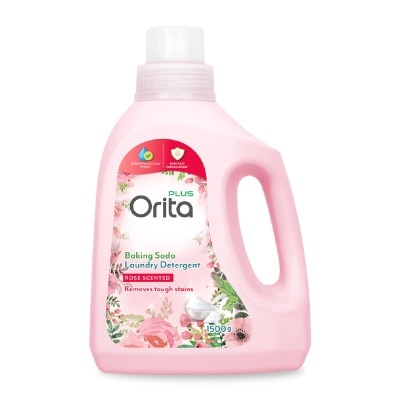 ORITA Baking Soda Laundry Detergent Rose Scented 1500g