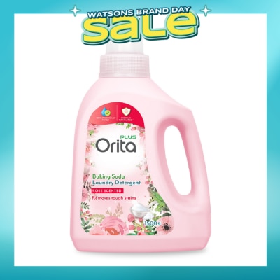 ORITA - Baking Soda Laundry Detergent Rose Scented 1500g
