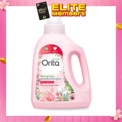 ORITA Baking Soda Laundry Detergent Rose Scented 1500g