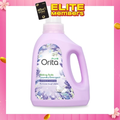 ORITA Baking Soda Laundry Detergent Lavender Scented 1500g