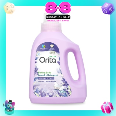 ORITA - Baking Soda Laundry Detergent Lavender Scented 1500g