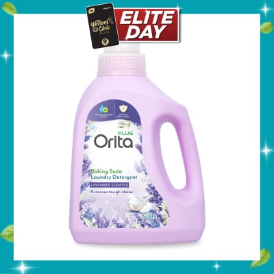 ORITA Baking Soda Laundry Detergent Lavender Scented 1500g image