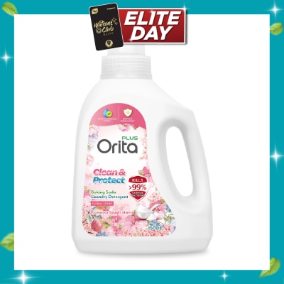 ORITA Baking Soda Laundry Detergent Floral Scented 1500g image