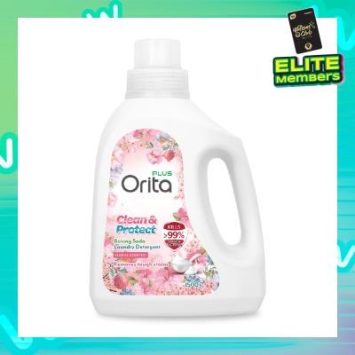 ORITA Baking Soda Laundry Detergent Floral Scented 1500g