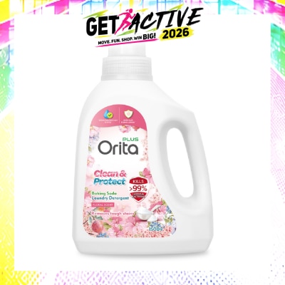ORITA - Baking Soda Laundry Detergent Floral Scented 1500g image