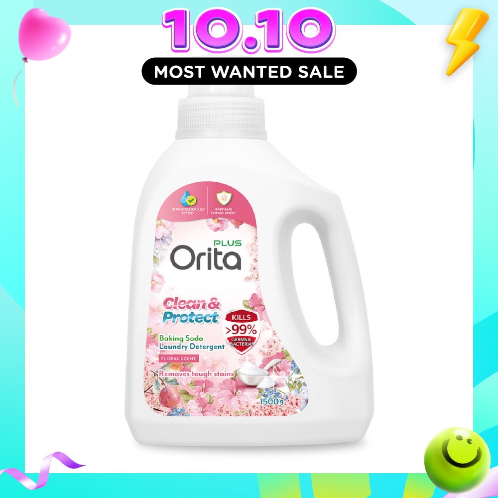 Baking Soda Laundry Detergent Floral Scented 1500g image