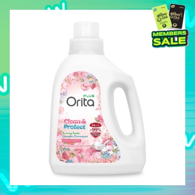 ORITA Baking Soda Laundry Detergent Floral Scented 1500g