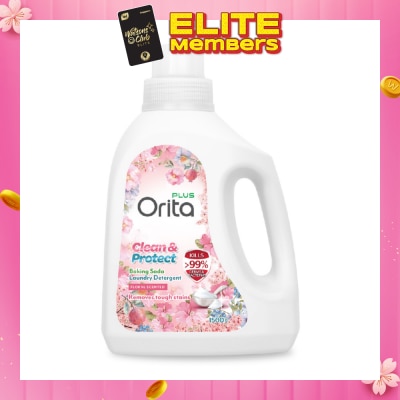 ORITA Baking Soda Laundry Detergent Floral Scented 1500g