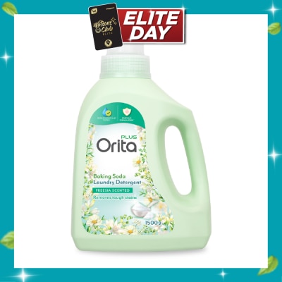 ORITA Baking Soda Laundry Detergent Freesia Scented 1500g image