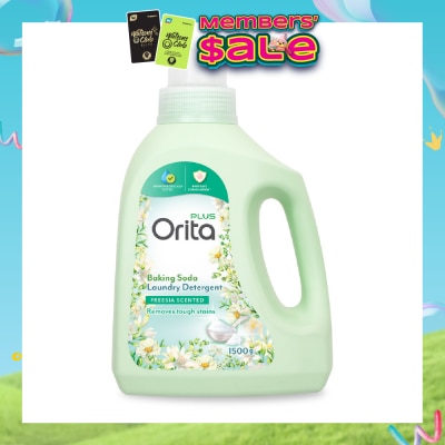 ORITA - Baking Soda Laundry Detergent Freesia Scented 1500g
