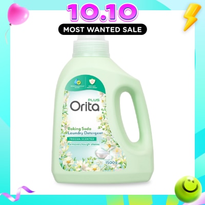 ORITA Baking Soda Laundry Detergent Freesia Scented 1500g image