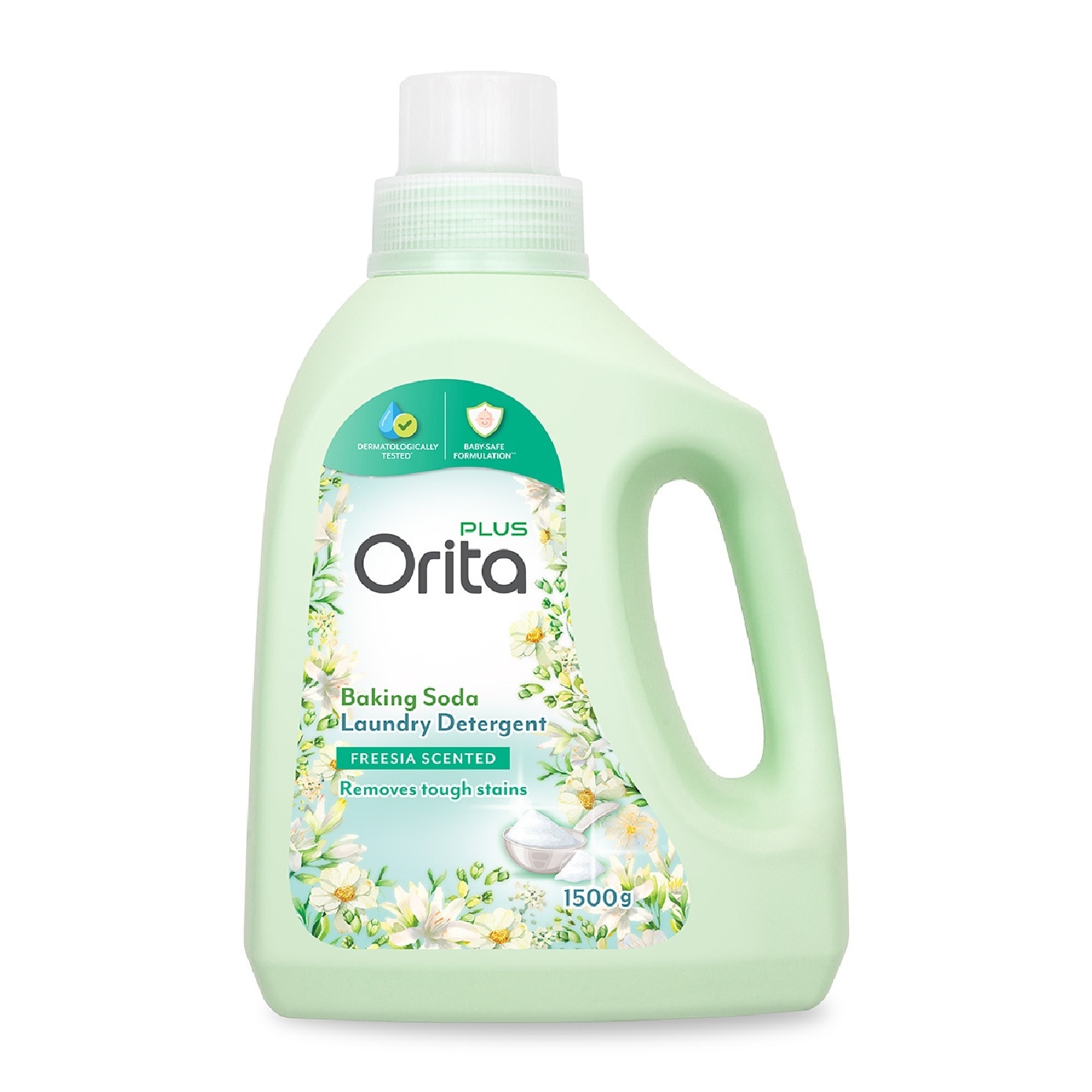 ORITA Baking Soda Laundry Detergent Freesia Scented 1500g