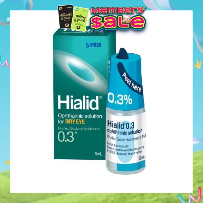 HIALID - 0.3PCT EYE DROP 5ML