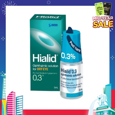 HIALID 0.3PCT EYE DROP 5ML