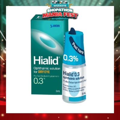 HIALID - 0.3PCT EYE DROP 5ML