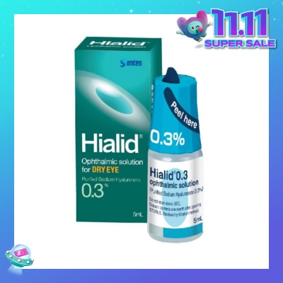 HIALID 0.3PCT EYE DROP 5ML