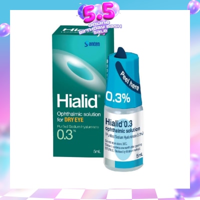 HIALID - 0.3PCT EYE DROP 5ML
