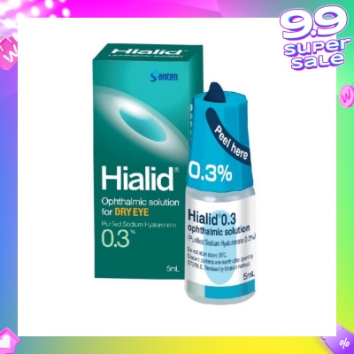 HIALID 0.3PCT EYE DROP 5ML