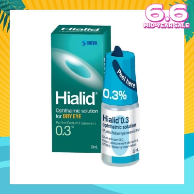 HIALID 0.3PCT EYE DROP 5ML
