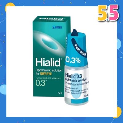 HIALID 0.3PCT EYE DROP 5ML