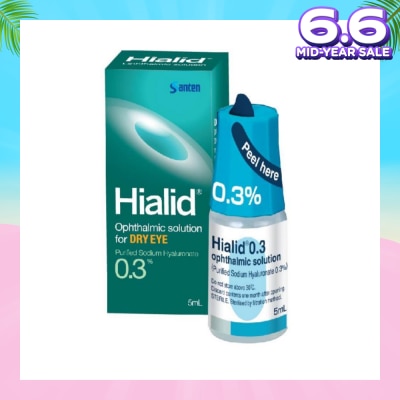 HIALID 0.3PCT EYE DROP 5ML
