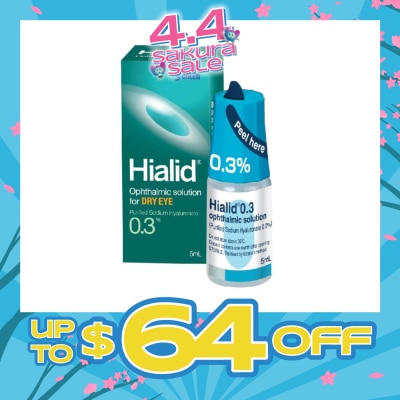 HIALID - 0.3PCT EYE DROP 5ML