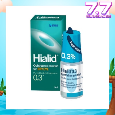 HIALID 0.3PCT EYE DROP 5ML