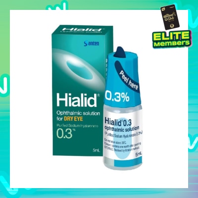 HIALID 0.3PCT EYE DROP 5ML