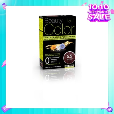 BEAUTY HAIR COLOR 5.5 Mahogany 1s