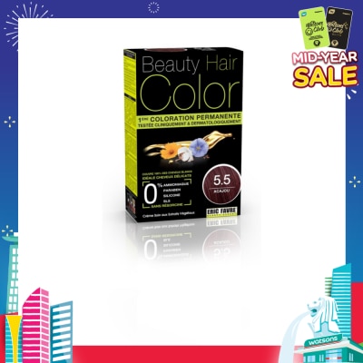 BEAUTY HAIR COLOR 5.5 Mahogany 1s