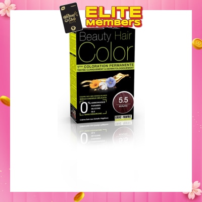 BEAUTY HAIR COLOR 5.5 Mahogany 1s