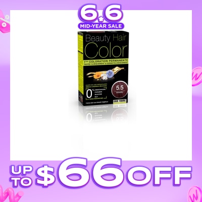 BEAUTY HAIR COLOR - 5.5 Mahogany 1s