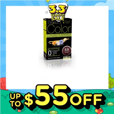 BEAUTY HAIR COLOR 5.5 Mahogany 1s