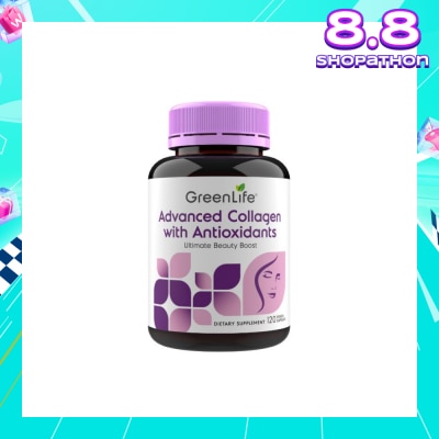 GREENLIFE Advanced Collagen with Antioxidants 120 Capsules