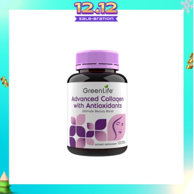 GREENLIFE Advanced Collagen with Antioxidants 120 Capsules