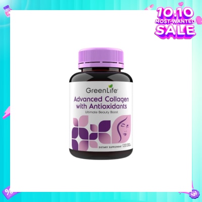 GREENLIFE Advanced Collagen with Antioxidants 120 Capsules