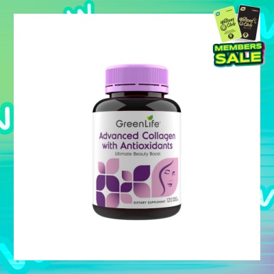 GREENLIFE Advanced Collagen with Antioxidants 120 Capsules