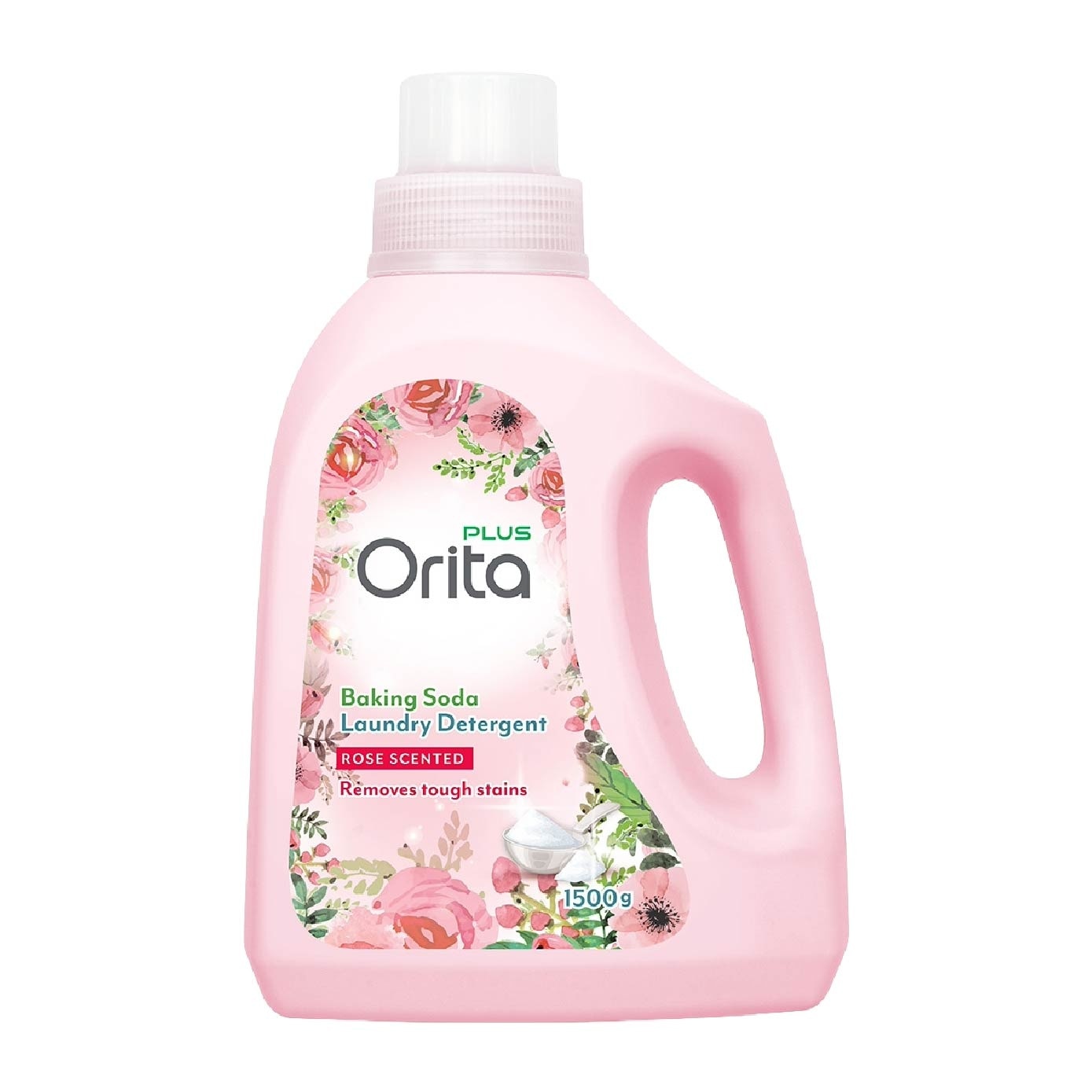 Baking Soda Laundry Detergent Rose Scented 1500g x 6s (Carton)