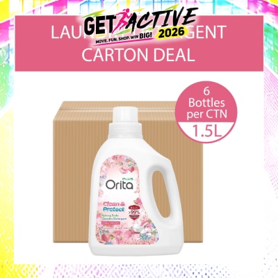 ORITA - Baking Soda Laundry Detergent Floral Scented 1500g x 6s (Carton) image