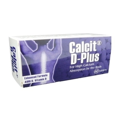 CALCIT D-PLUS D- Plus 60 Tablets