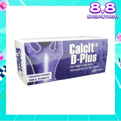 CALCIT D-PLUS D- Plus 60 Tablets
