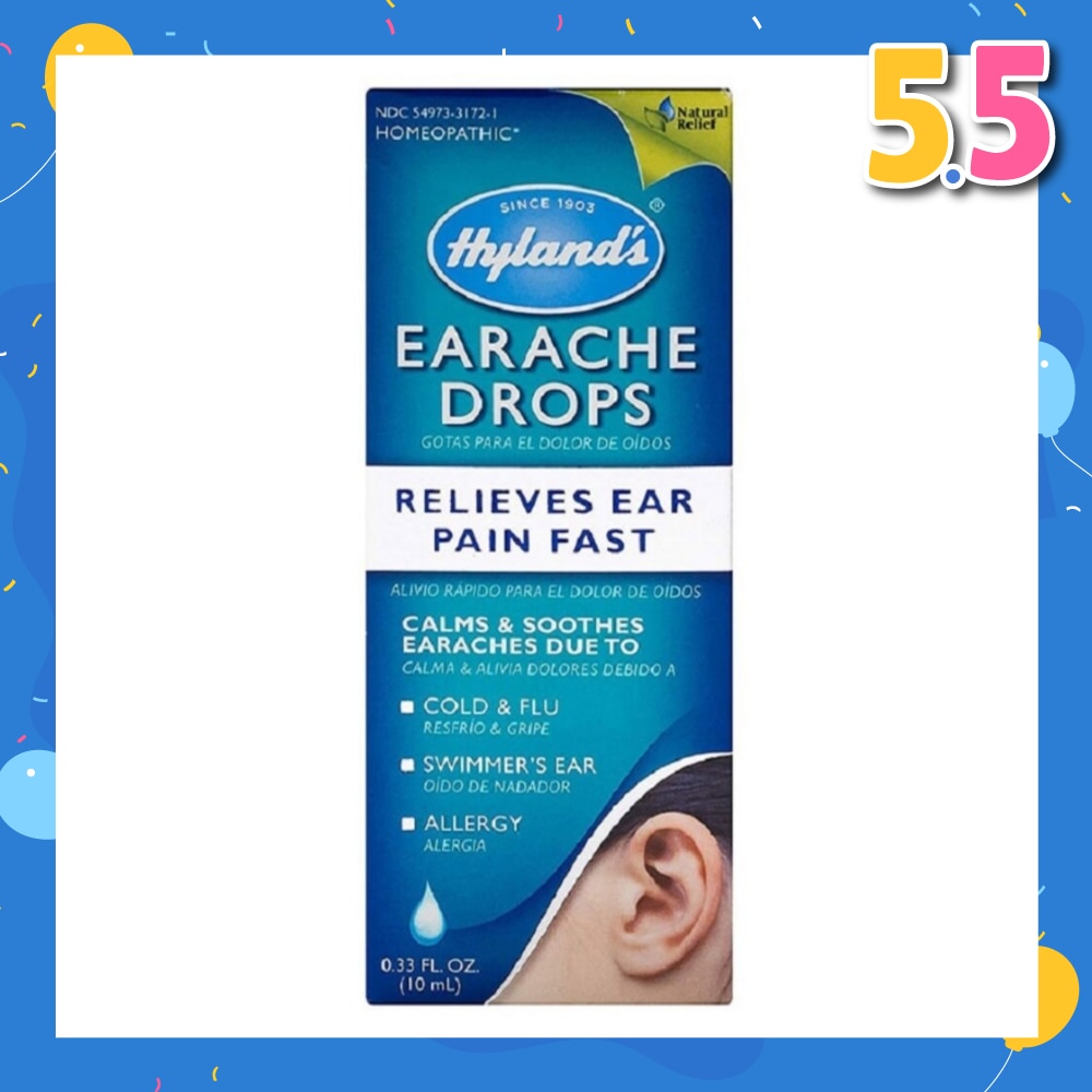 Earache Drops (Relieves Ear Pain Fast) 10ml