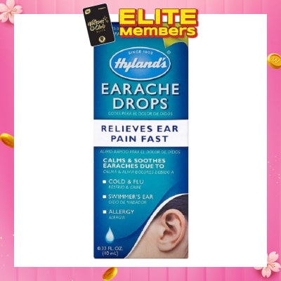 HYLAND'S Earache Drops (Relieves Ear Pain Fast) 10ml