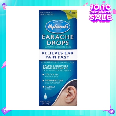 HYLAND'S Earache Drops (Relieves Ear Pain Fast) 10ml