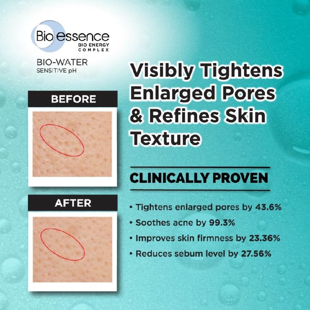 Bio-Water Sensitive pH Dermatologically Tested B5 Pore Minimizer (Tightens Enlarged Pores & Refines Skin Texture) 30ml