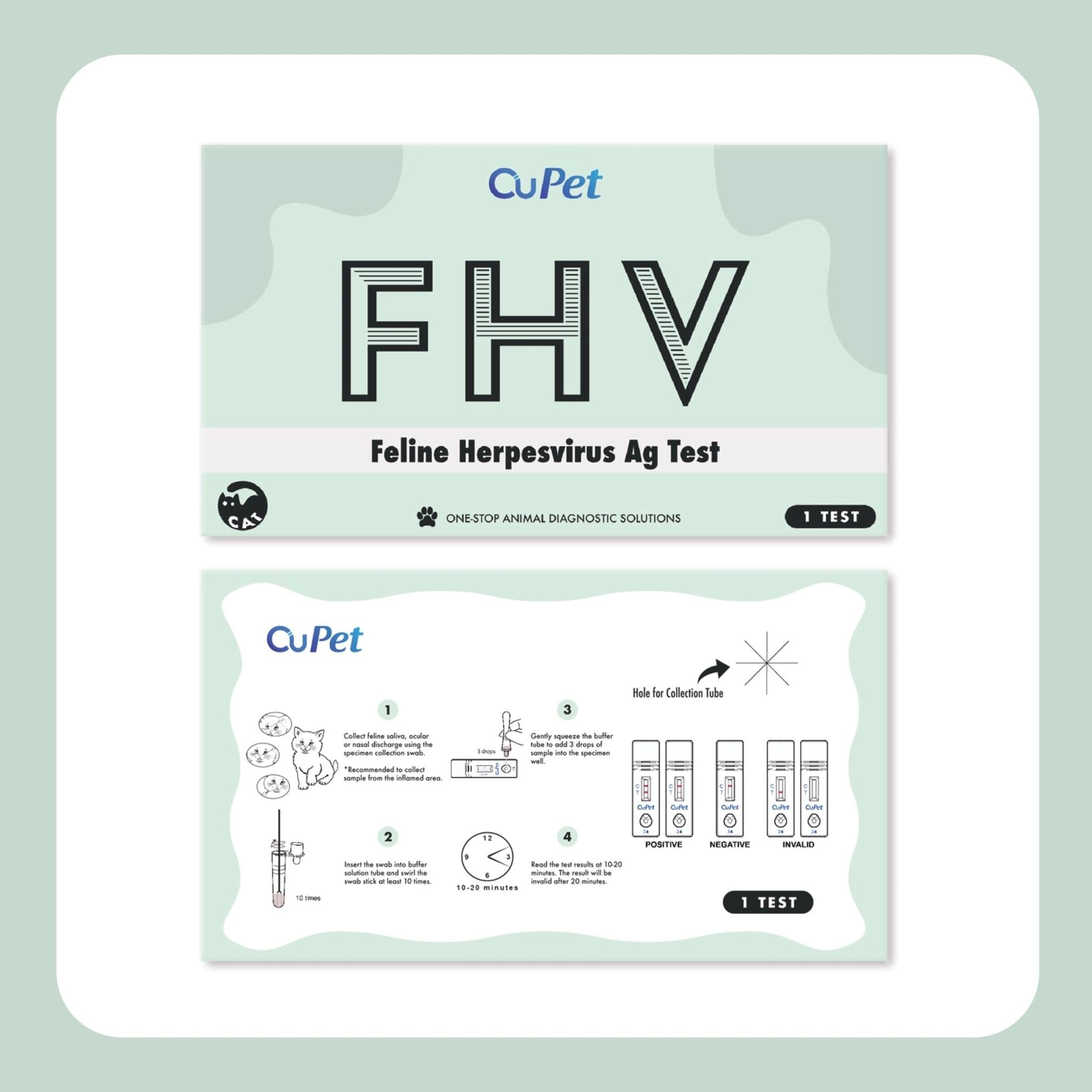 Feline Herpesvirus (FHV) Ag Test 1s