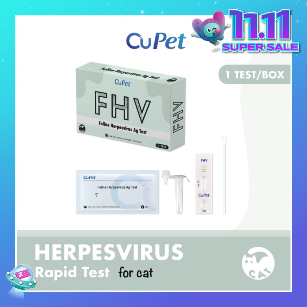 Feline Herpesvirus (FHV) Ag Test 1s