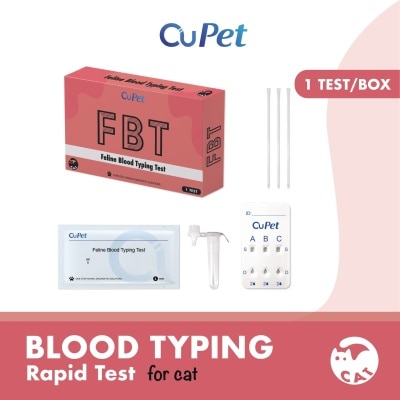 CUPETS Feline Blood Typing (FBT) Test 1s