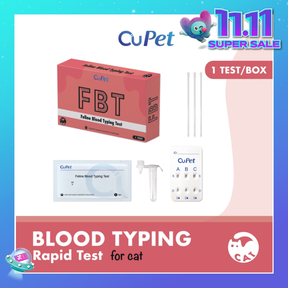 Feline Blood Typing (FBT) Test 1s