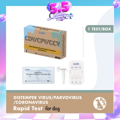 CUPETS - CDV/CPV/CCV Ag Combo Test 1s (Expiry: Apr`2027)